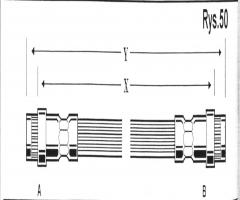 Cd 824 przewód hamulcowy giętki *renault, renault 5 (122_)