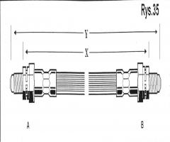 Cd 843 przewód hamulcowy giętki *ford