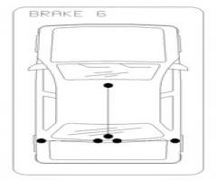 Cofle 10.6220 linka hamulca ręcznego peugeot, peugeot 406 (8b)