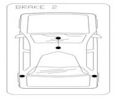 Cofle 11.5442 linka hamulca ręcznego ford fiesta  91-94 tył, ford fiesta iii (gfj)