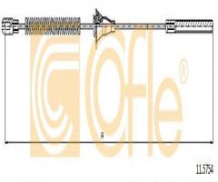 Cofle 11.5754 linka h-ca corsa b /tigra 93- prawa, opel corsa b (73_, 78_, 79_)