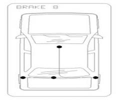 Cofle 11.5943 linka hamulca ręcznego opel vectra a  88-95 prawa, opel vectra a (86_, 87_)