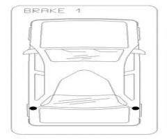 Cofle 17.3501 linka hamulca ręcznego daewoo matiz 98-, chevrolet matiz (m200, m250)