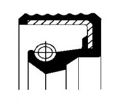 Corteco 01016881 uszczelniacz 80x100x10