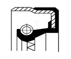 Corteco 01019463 uszczelniacz 50x70x9