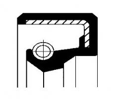 Corteco 01019503 uszczelniacz 22x34x7,5 ciśnieniowy