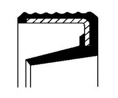 Corteco 01020062 uszczelniacz 20x44x4,5 ciśnieniowy