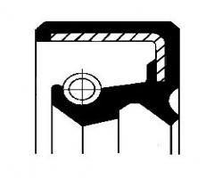 Corteco 01020066 uszczelniacz 26x34x4,5/7