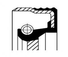 Corteco 01020122 uszczelniacz 35x50x7, mercedes-benz 190 (w201)