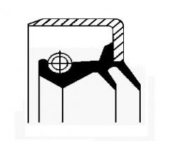 Corteco 01026135 uszczelniacz 73,03x95,25x12,7