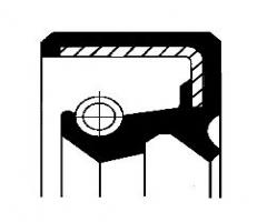 Corteco 01029608 uszczelniacz 28x40x5,5 ciśnieniowy