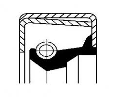 Corteco 01032338 uszczelniacz 50x65x10 wyprzedaż