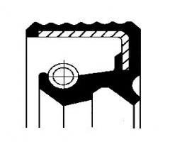 Corteco 01033860 uszczelniacz 15x24x7, audi 50 (86), seat terra nadwozie pełne (024a), vw polo (86)