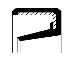 Corteco 01034347 uszczelniacz 32x55x6