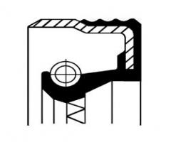 Corteco 07019088 uszczelniacz 28x45x8, citroËn bx (xb-_)