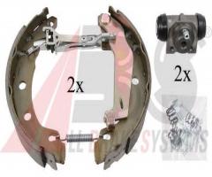 A.b.s. 111412 szczęki hamulc.+cylinderki (zestaw) renault megane, opel astra f kombi (51_, 52_)