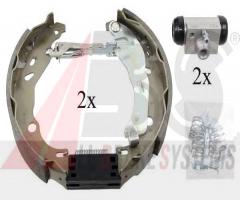 A.b.s. 111421 szczęki hamulc.+cylinderki (zestaw) renault clio, renault clio ii (bb0/1/2_, cb0/1/2_)