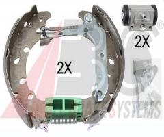 A.b.s. 111428 szczęki hamulc.+cylinderki (zestaw) ford fiesta, ford fiesta v (jh_, jd_)