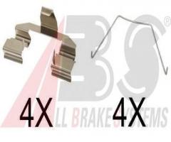 A.b.s. 1607q zest. montażowy klocków hamulc. mazda, mazda 6 hatchback (gg)