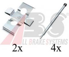 A.b.s. 1611q zest. montażowy klocków hamulc. mercedes, mercedes-benz klasa s (w140)