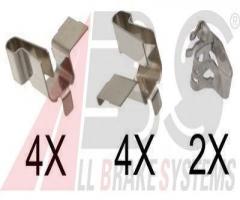 A.b.s. 1671q zest. montażowy klocków hamulc. suzuki baleno, suzuki swift ii hatchback (ea, ma)