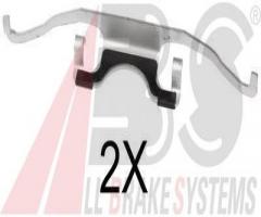 A.b.s. 1702q zest. montażowy klocków hamulc. bmw 5 e39 przód, bmw 5 (e39)