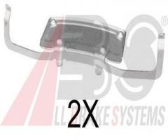 A.b.s. 1706q zest. montażowy klocków hamulc. audi a8  03-09 p, audi a8 (4e_), vw phaeton (3d_)