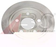 A.b.s. 18199 tarcza hamulc. jeep cherokee  01-08 tył, jeep wrangler ii (tj)