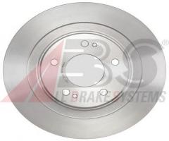 A.b.s. 18312 tarcza hamulc. mitsubishi outlander iii  12- tył, citroËn c4 aircross