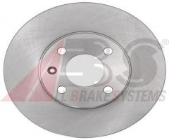 A.b.s. 18403 tarcza hamulc. chevrolet aveo  11- przód, chevrolet aveo hatchback (t300)