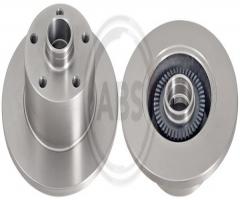 A.b.s. 18425 tarcza hamulc. audi a4  94-00 tył, audi a4 (8d2, b5)