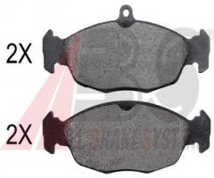 A.b.s. 35006 klocki hamulc. jaguar xk8  96-06 tył, jaguar xk 8 coupe (qev)