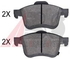 A.b.s. 35037 klocki hamulc. fiat 500l  13- przód, fiat 500l