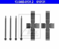 Ate 13.0460-0131 zestaw montażowy klocków hamulcowych, mercedes-benz sedan (w123)