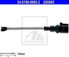 Ate 24.8190-0065 czujnik klock. hamulc., audi a3 (8v1), seat leon (5f1), skoda superb (3v3)