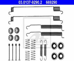 Ate 03.0137-9290 sprężynki do szczęk ham. nissan pickup 88-, nissan pick up (d21)