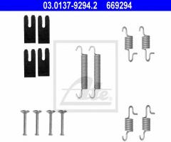 Ate 03.0137-9294 sprężynki do szczęk ham. toyota avensis 03-08