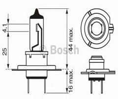 Bosch 1987302471 Żarówka h7 24v trucklight