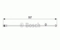 Bosch 1987474555 czujnik klock. hamulc. porsche 911 (996) 01-05 prz, porsche 911 (997)