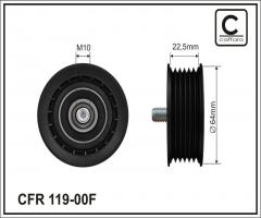 Caffaro 119-00 rolka prowadząca fiat opel, fiat sedici, opel astra h nadwozie pełne (l70)