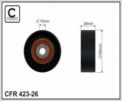 Caffaro 423-26 rolka prowadząca, alfa romeo 156 (932), citroËn xsara (n1), lancia kappa (838a)