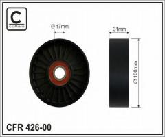 Caffaro 426-00 rolka napinacza, lexus gs (jzs147), toyota supra (jza80)