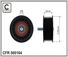 Caffaro 500164 rolka prowadząca, mercedes-benz klasa c (w204)