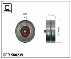 Caffaro 500239 rolka napinacza mazda 3 bl 6 gh cx-7 er 2.2 mzr-cd, mazda 3 (bl)