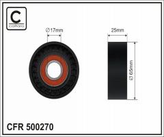 Caffaro 500270 rolka napinacza, peugeot 2008
