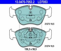 Ate 13.0470-7053 klocki hamulcowe volvo 850,s70,v70,c70, volvo 850 (ls)