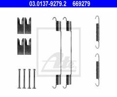 Ate 03.0137-9279 sprężynki do szczęk ham. ford transit connect 02-, ford tourneo connect