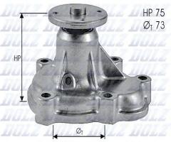 Dolz o143 pompa wody opel, opel vectra a (86_, 87_)