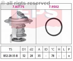 Facet 1.880.317 termostat daihatsu