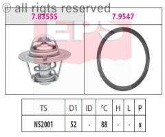 Facet 1.880.355 termostat mazda, toyota land cruiser (pzj7_, kzj7_, hzj7_, bj7_, lj7_, rj7_)